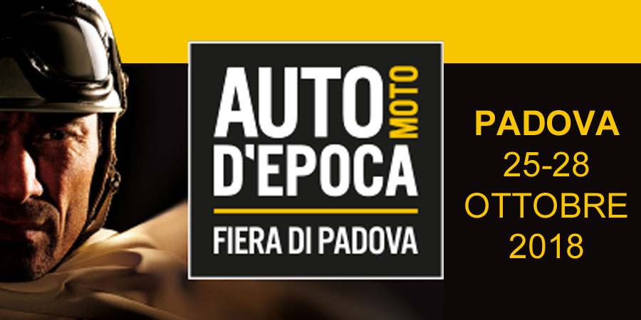 Elvifra at PADOVA Fair Classic Cars and Motorcycles - Italy October 2018