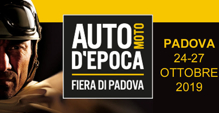 Elvifra at PADOVA Fair Classic Cars and Motorcycles - Italy October 2019